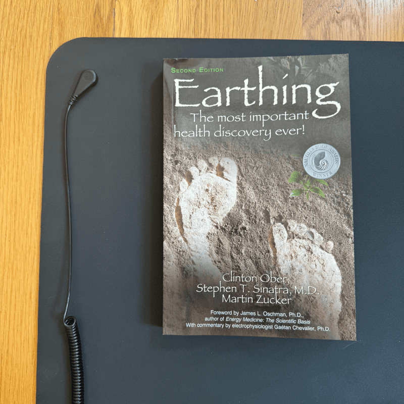 Earthing Floor Mat With Earthing Book